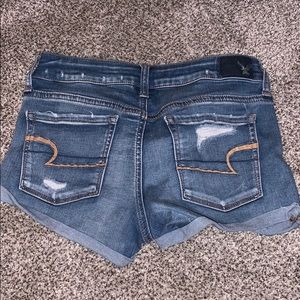 American eagle denim shorts